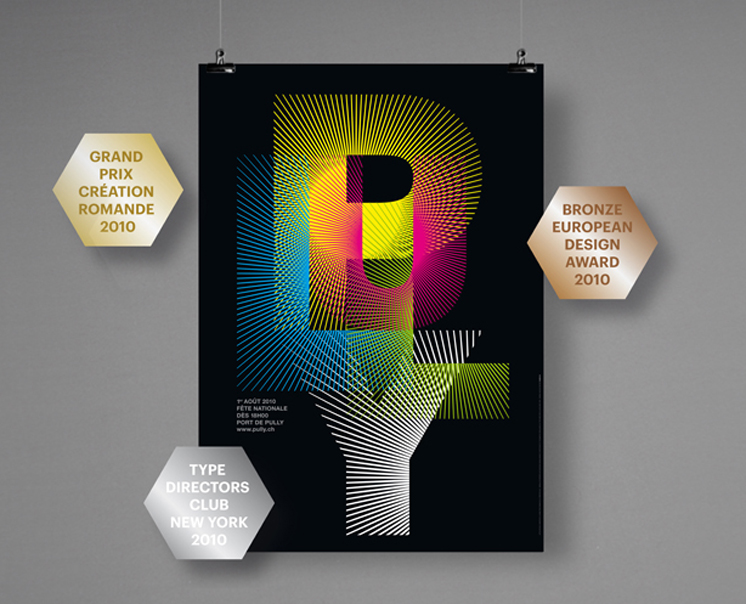 Type Directors Club 2010<br>European Design Award 2010<br>Grand Prix de la Creation Romande 2010